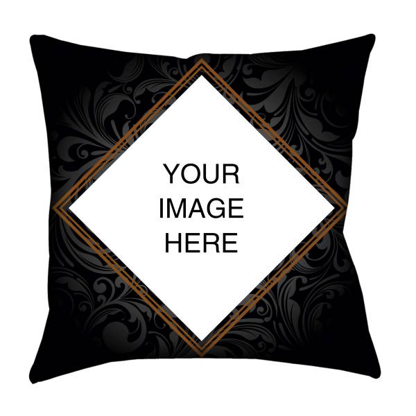 Abstract Floral Design Photo Cushion