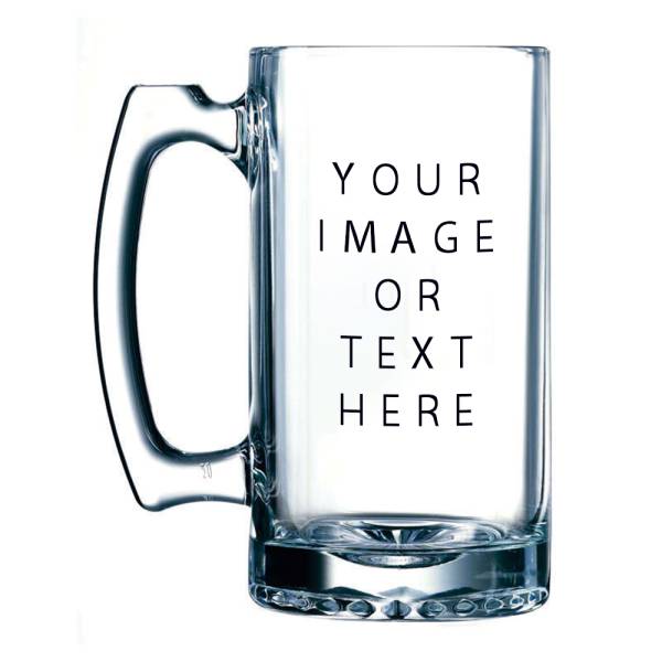 Customized Transparent Beer Mug