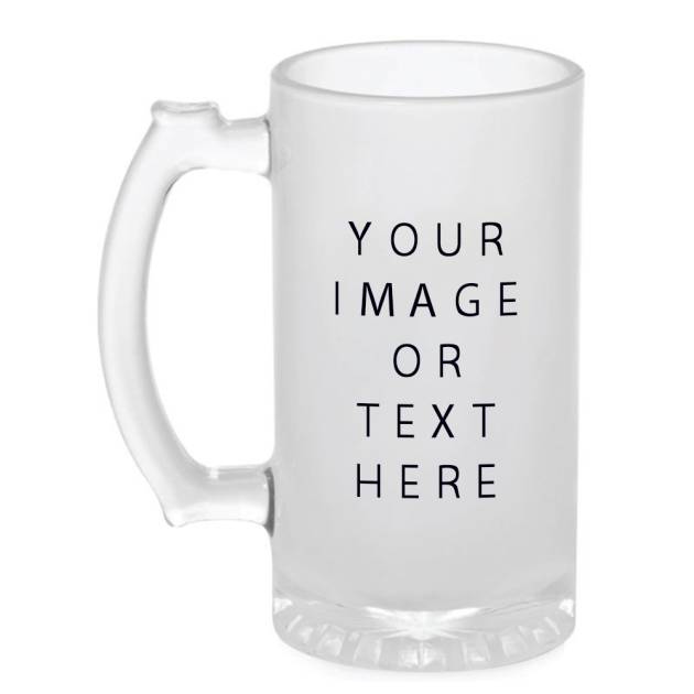 Customized Frosted Beer Mug