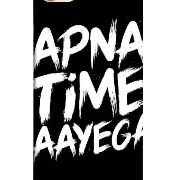Apna Time Aayega Back Case for Iphone 8