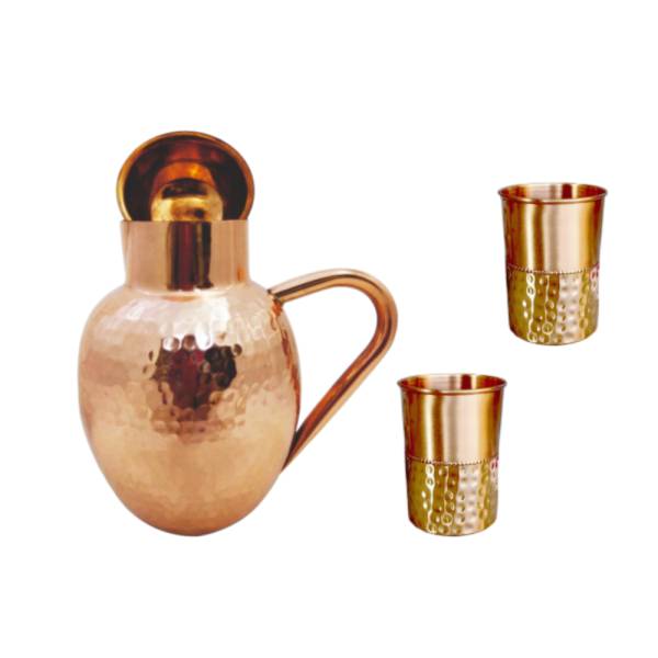Hammer Apple Pot With 2 Glass Set PC-107
